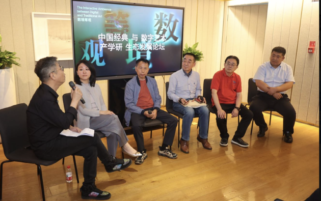 从左到右:方明、夏璐、李泽清、孟昭盛、白翔、何申