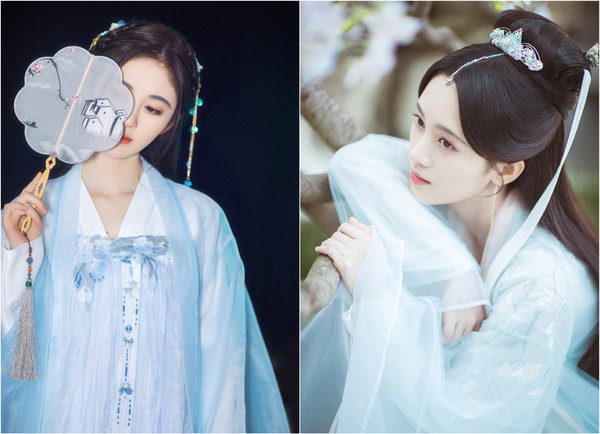 鞠婧祎古装造型