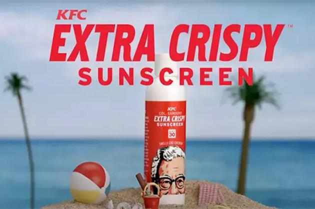 肯德基Extra Crispy Sunscreen 防晒霜
