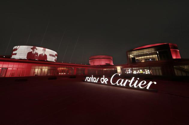 Santos de Cartier卡地亚山度士腕表体验展外景