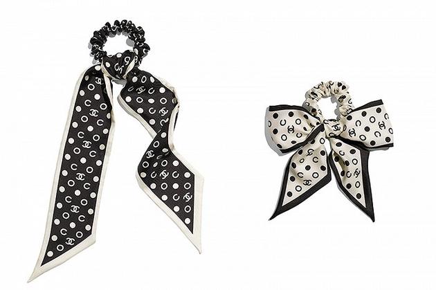 图片来源:popbee图片来源:popbee发带采用了香奈儿经典的黑白配色,却