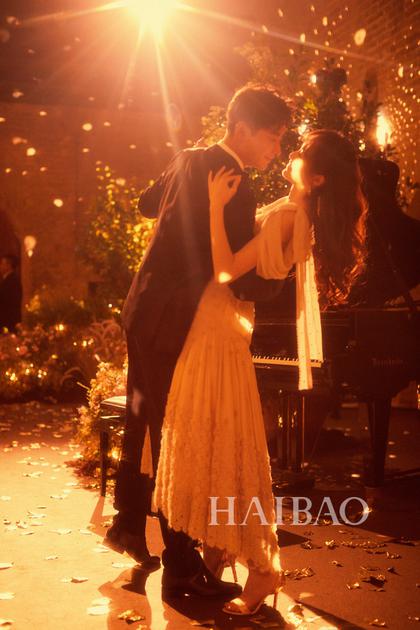 唐嫣、罗晋的婚礼欢迎晚宴