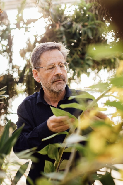 图:法国娇兰日内瓦实验园民族植物学家-弗朗索瓦·杰拉德