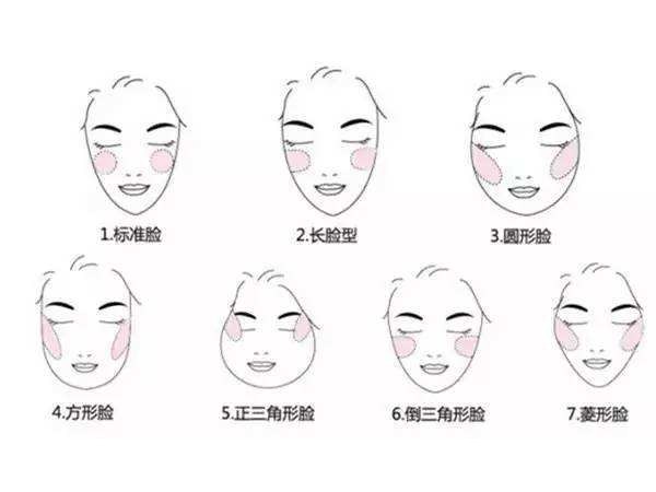各种脸型