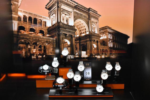 贝伦赛丽系列“纪念日”大日历长动能全自动机械腕表展区