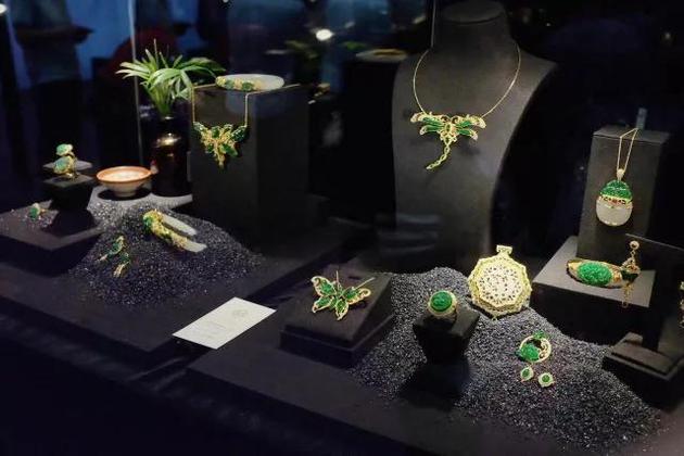 展品涵盖黄金珠宝、玉石首饰
