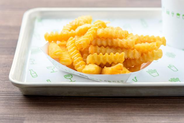 Shake Shack 经典美食：波浪纹薯条