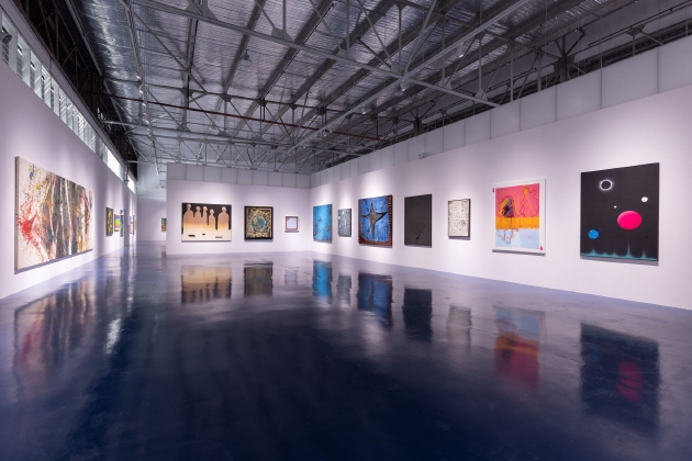 白石画廊新加坡空间首展展览现场