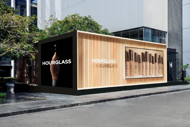 HOURGLASS首个线下活动「光合露台」快闪店