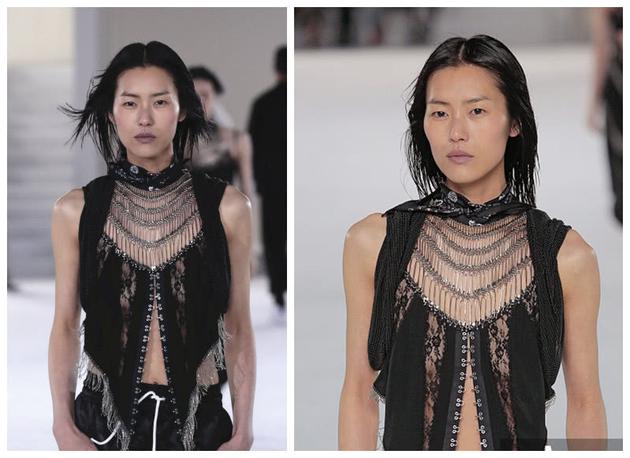 国模之光刘雯为Alexander Wang 2019系列走秀