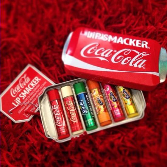 Lip Smacker X 可口可乐铁盒收藏版汽水味润唇膏