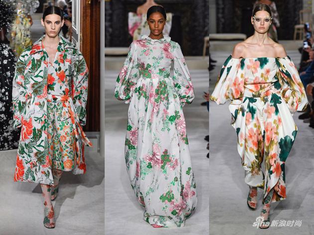 Valentino 2019春夏高定系列大秀