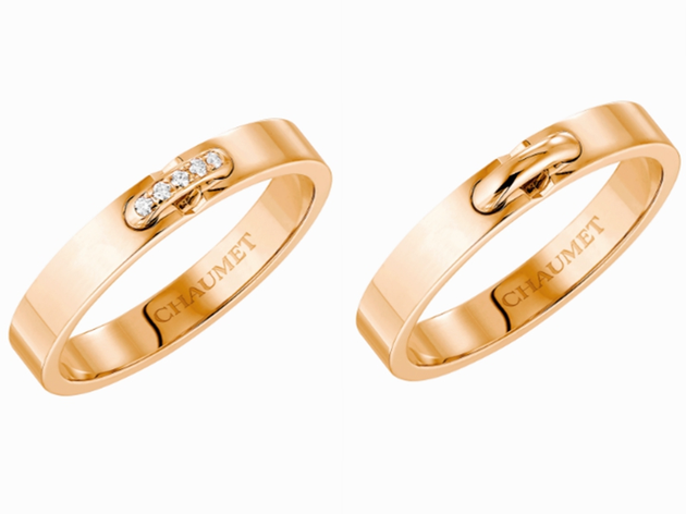 年度婚礼对戒chaumetliens一生缘对戒