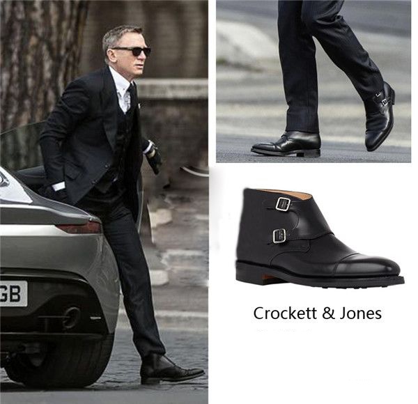 Daniel Craig穿Crockett & Jones皮鞋