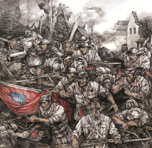 用画笔为海军铸魂—美术名家陈琳主题创作状态访谈