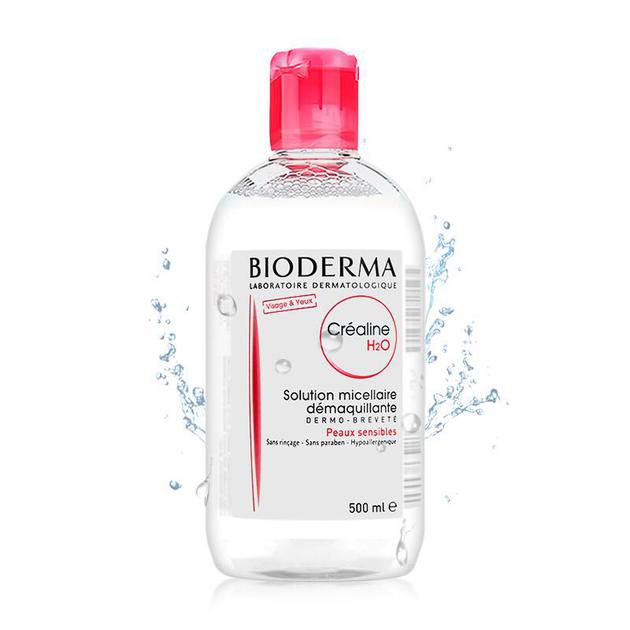 法国贝德玛Bioderma舒妍卸妆水（粉色）500ml