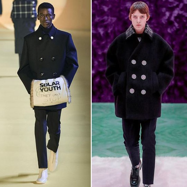 Raf Simons 2020秋冬男装 VS Prada 2021秋冬男装