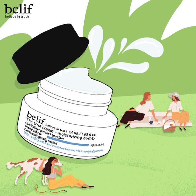 　belif碧研菲 水滴膨润保湿霜 50ml/315元