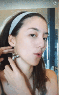 吴千语 美容仪按摩手法