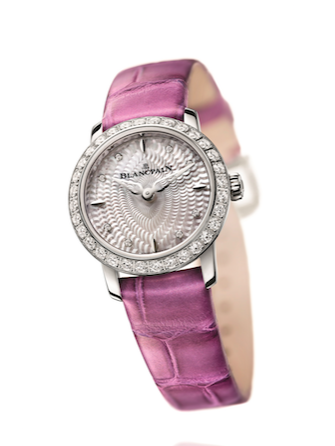 宝珀六十周年纪念版女装系列贵妇鸟腕表
