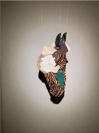 侯伟国作品:包,包裹着世界,而不是生活的琐碎,它应该承载着一个人肉体之外的必须品,我想,它可以背我,而不是我背着它,像一匹马一样。