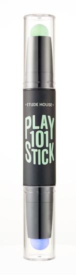 ETUDE HOUSE伊蒂之屋玩转多功能调色修容棒#2 薄荷绿+天空蓝 (2)