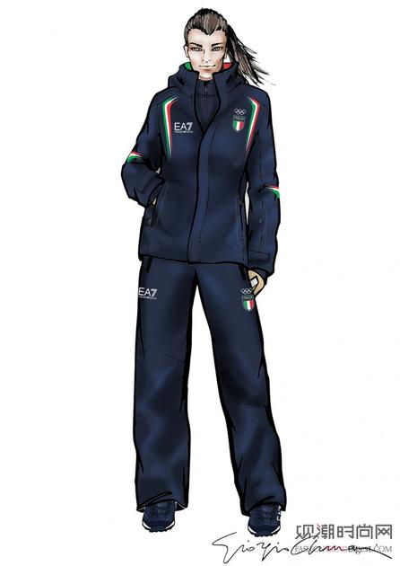 Giorgio Armani将为意大利奥运队设计2018年队服
