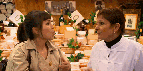 与巴黎当地的大师傅聊天切磋