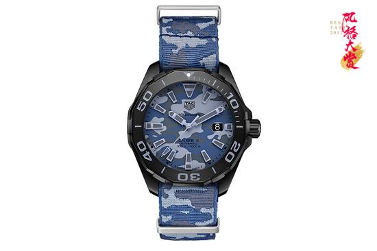 泰格豪雅Aquaracer竞潜系列Camouflage越野腕表（迷彩款）