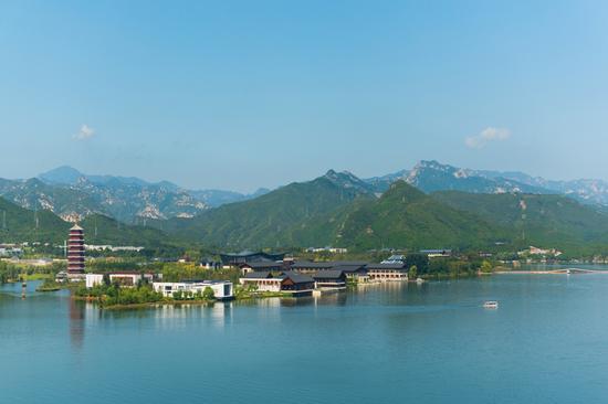 雁栖岛外景 exterior scenery