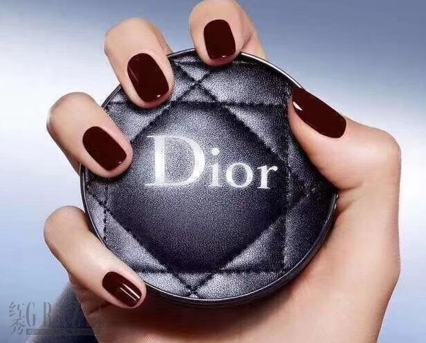 Dior208藤格纹皮革气垫