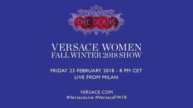 Versace 2018秋冬系列女装秀