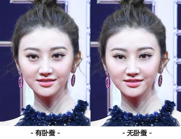 赵丽颖调卧蚕一夜老18线小妞变鹿晗脸