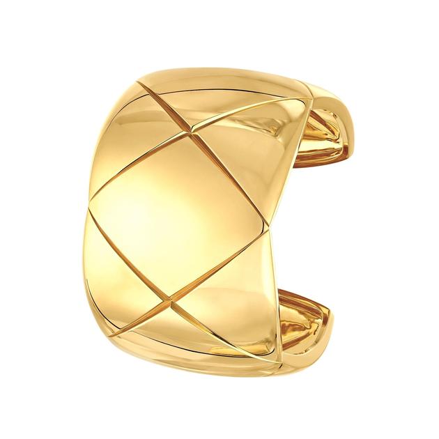 香奈儿高级珠宝COCO CRUSH系列黄18K金铐式手镯 ￥160,000