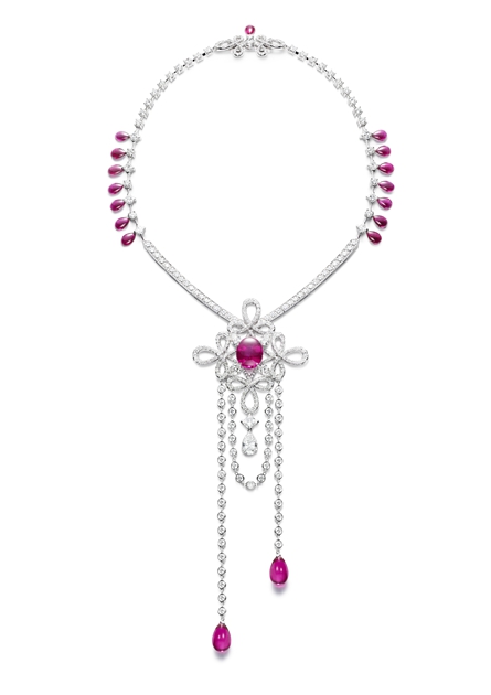 Piaget伯爵Limelight Couture Précieuse高级珠宝项链