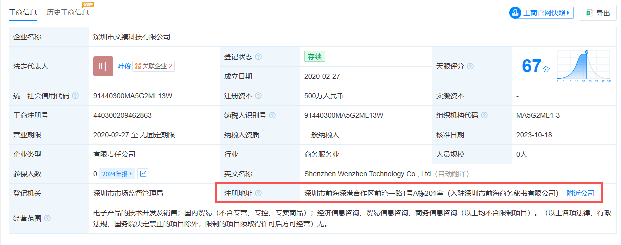 飞骧科技港股IPO：主要客户注册地址重合疑为空壳公司 递表前夕突击变更工商信息上演“此地无银三百两”？