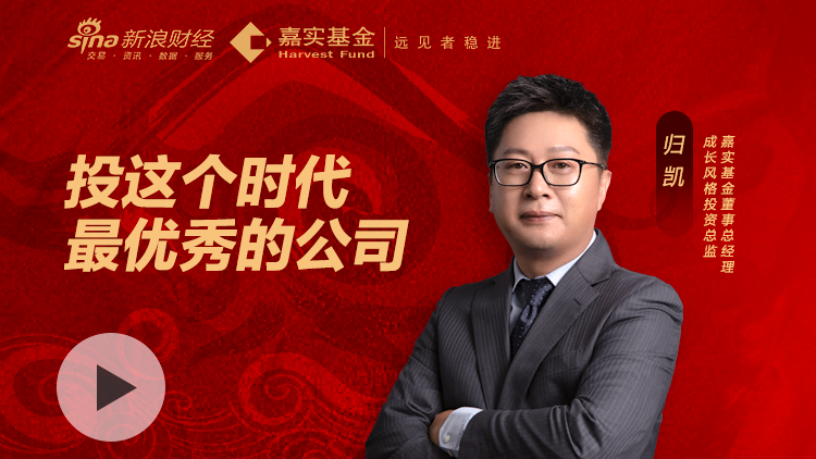 2月12日|大年初一 嘉实基金归凯：投这个时代最优秀的公司