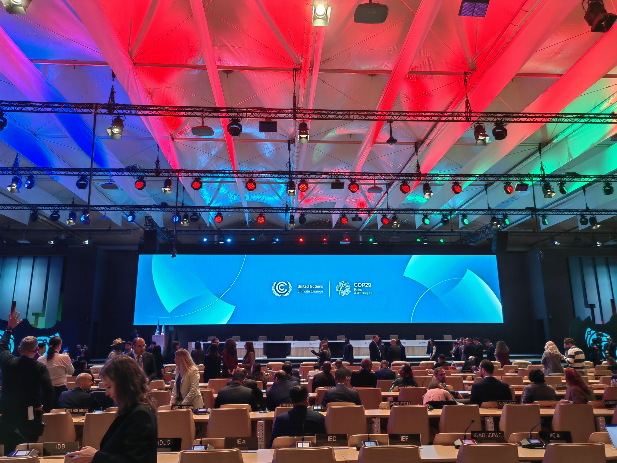 COP29开幕式主会场