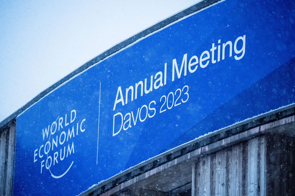 世界经济论坛2023年年会在瑞士达沃斯开幕