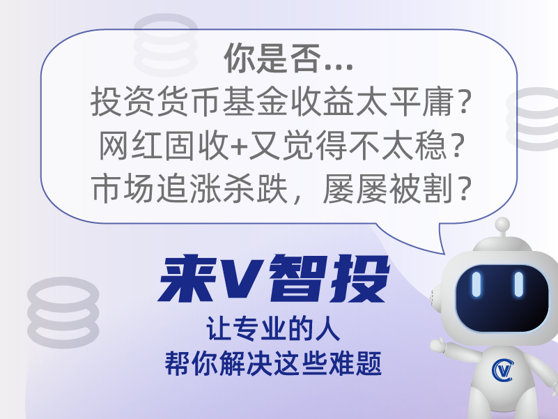 V智投针对基民痛点精心打造组合方案（图片来源：V智投）