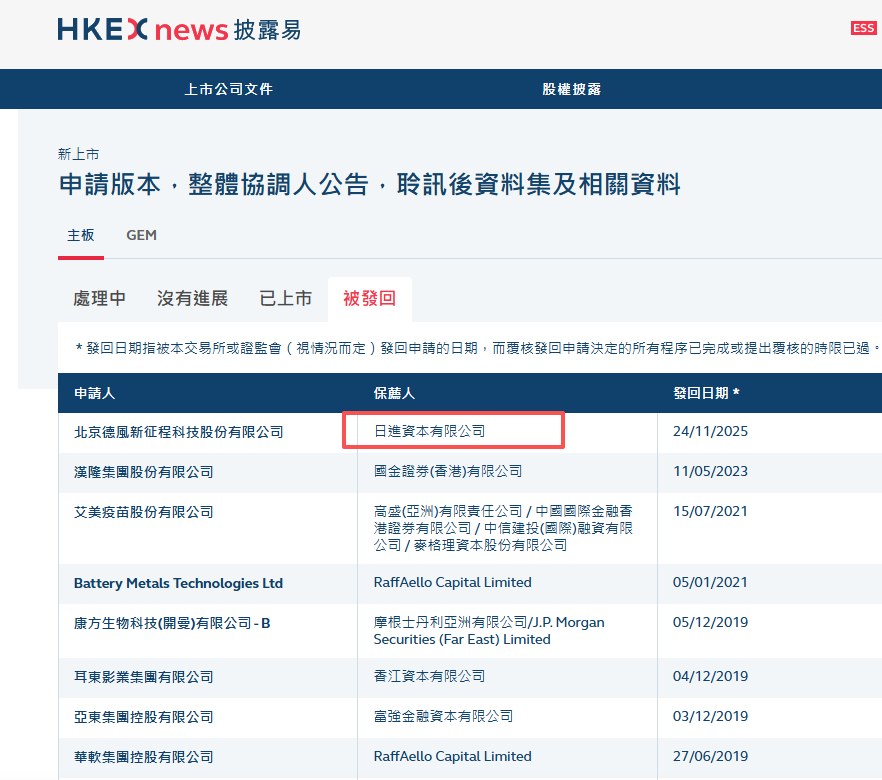 港交所披露易官网
