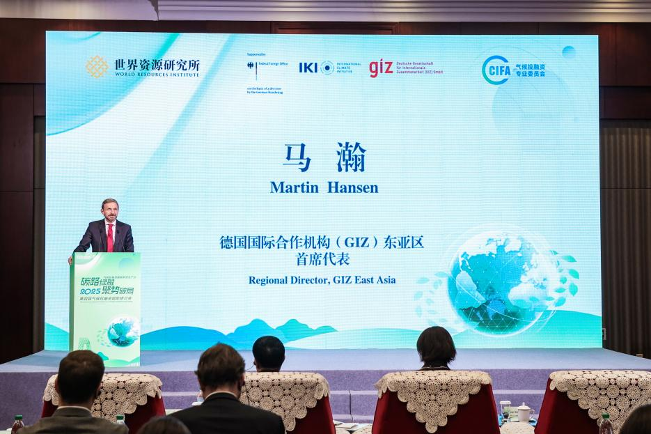 GIZ东亚区首席代表马瀚（Martin Hansen）