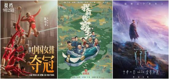 春节档回归，6部电影抢占中秋国庆，你会走进影院吗？