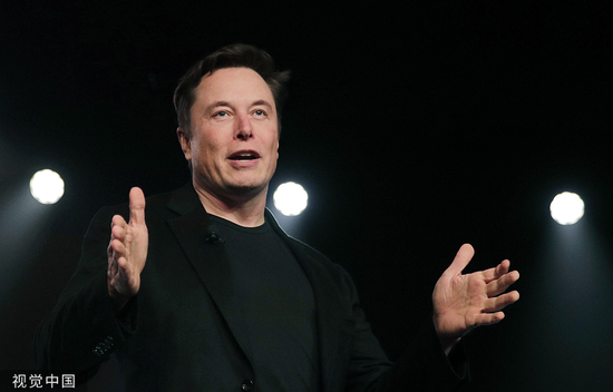 特斯拉CEO埃隆·马斯克。人民视觉&nbsp; 资料图