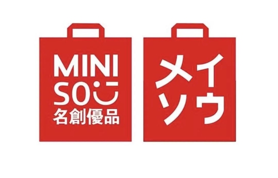 注：早期的名创优品LOGO