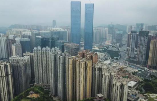 俯瞰花果园 图片来源：视觉中国