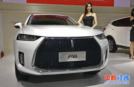 ▲WEY品牌 P8&nbsp;中新经纬&nbsp;吴起龙&nbsp;摄