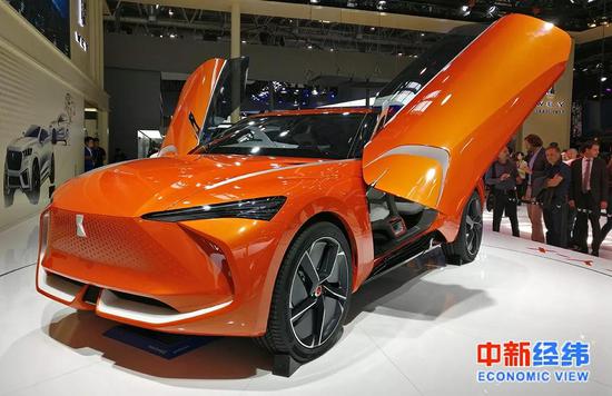 ▲长城新能源概念车&nbsp;中新经纬&nbsp;吴起龙&nbsp;摄
