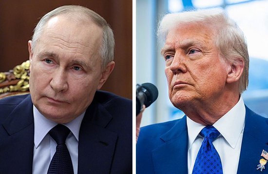 △普京和特朗普（资料图）