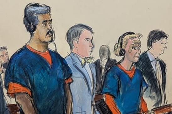 外媒披露马杜罗首次出庭更多细节：马杜罗本人表现强硬，“不时在纸上做笔记”